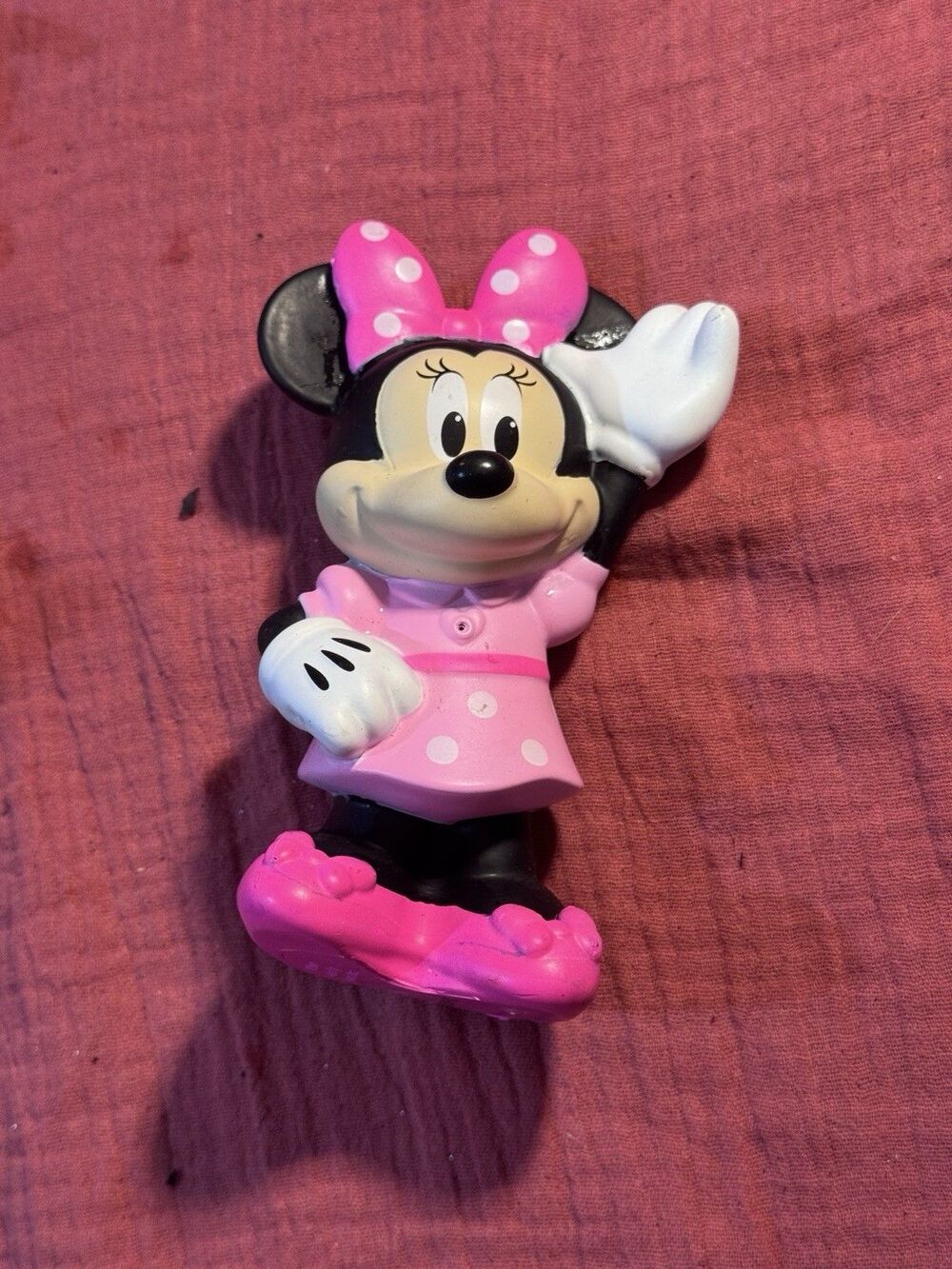 Just Play Disney Minnie Mouse Pink Dress Collectible Figurine 6 inch Figure